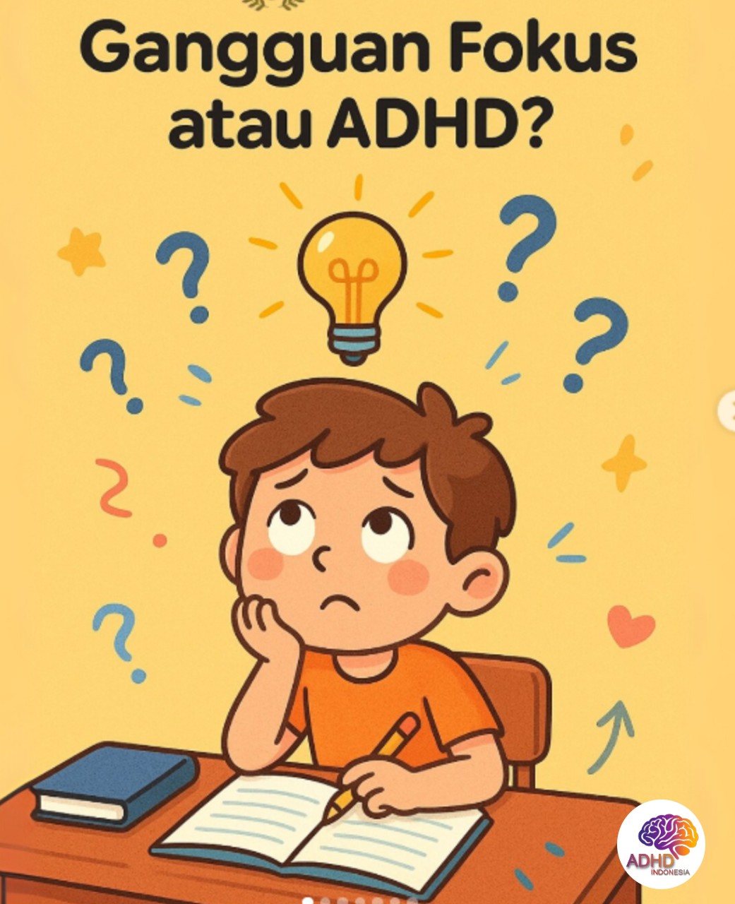 ADHD dan Kesulitan Fokus Anak: Edukasi untuk Keluarga di Kota Sawahlunto