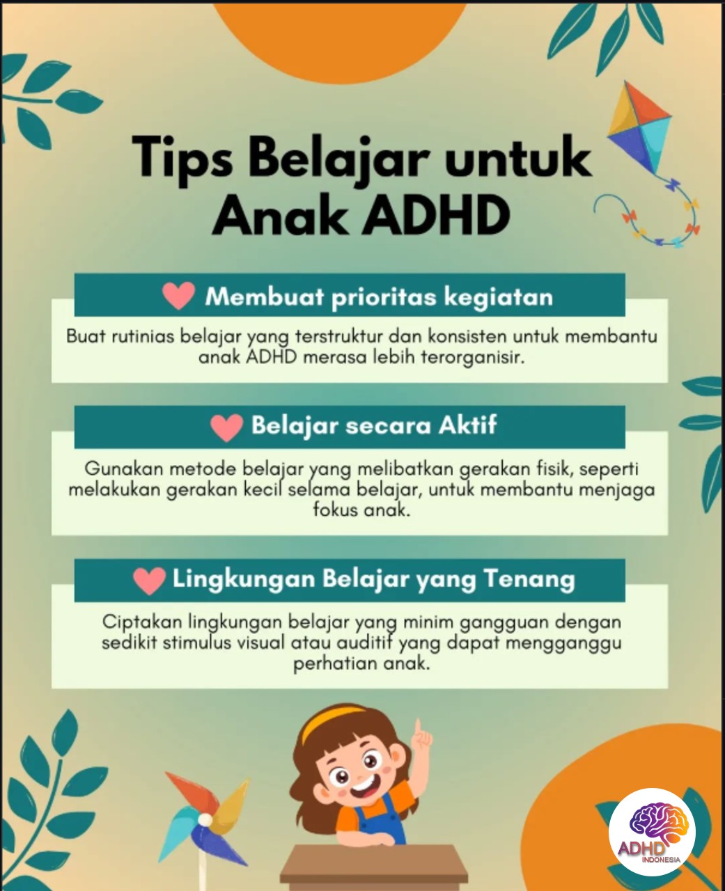 Strategi Belajar yang Cocok untuk Anak ADHD di Kota Sawahlunto